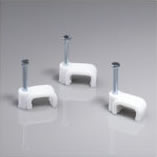 SQUARE CABLE CLIPS