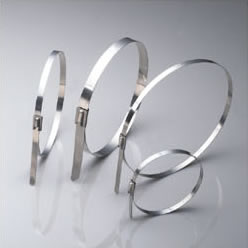STAINLESS STEEL LOCK STEEL BALL TIES